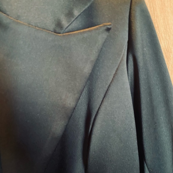 Veste en satin JS Collection noire - Picture 6 of 6